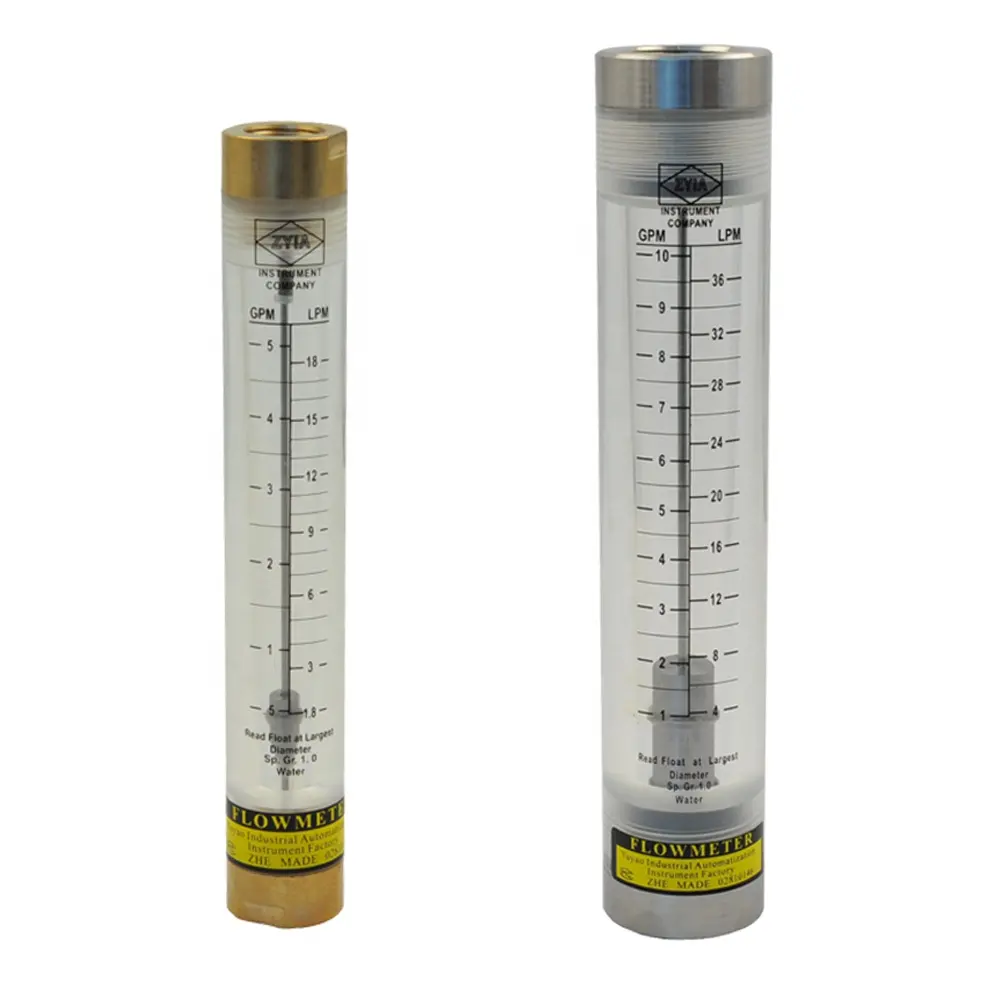 LZM-15G chape price acrylic inline natural CO2 gas flow meter