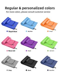 Serviette de sport de voyage <span class=keywords><strong>en</strong></span> microfibre tissée à séchage rapide avec logo personnalisé, couleur et taille personnalisables, impression personnalisée, cadeaux promotionnels - Product Image 6