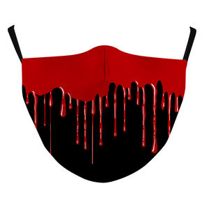قناع وجه رعب للهالوين للنساء رجل هالوين فم مخيف قابل للغسل قابل لإعادة الاستخدام تأثيري هدية مضحكة لطيفة - Product Image 2
