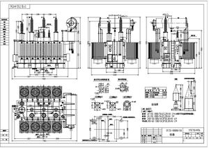110kV 220KV 330KVused nella sottostazione trasformatore elettrico 400 kva power treno elettrico sistema di alimentazione - Product Image 6