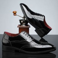 Chaussures habillées pointues pour hommes, style britannique, populaires 2026