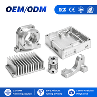 Pièces en aluminium usinées CNC Ayberk, découpe laser, fenêtre personnalisée