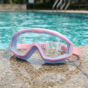 Masque de plongée à double lentille en verre trempé avec protection UV 3,2 mm, anti-buée, respiration facile, réglable pour adultes, sports nautiques - Product Image 3