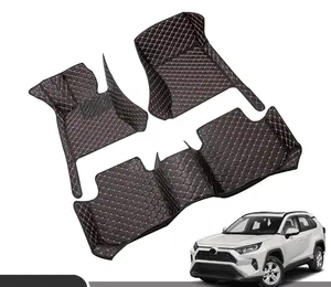 High Quality Wholesale Factory 3D Leather Car Floor Mats For Toyota Rav4 2019-2020