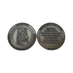 Moneda de desafío de Metal personalizada para el Año Nuevo chino, diseño 3D, colores esmaltados, troquelado, accesorio de moda impreso para cumpleaños - Product Image 2