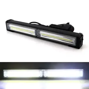 13 inç 32cm 36W COB LED çakarlı lamba Bar araba kamyon acil yanıp sönen uyarı ışığı beyaz kırmızı mavi sarı 9-30V voltaj aralığı