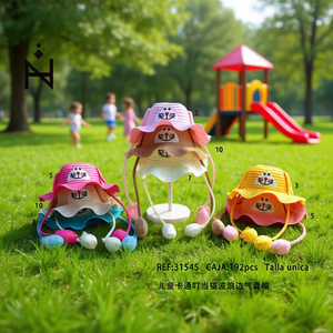 Gorra Infantil de Doraemon con Borde Ondulado y Airbag, Talla Única - Product Image 3