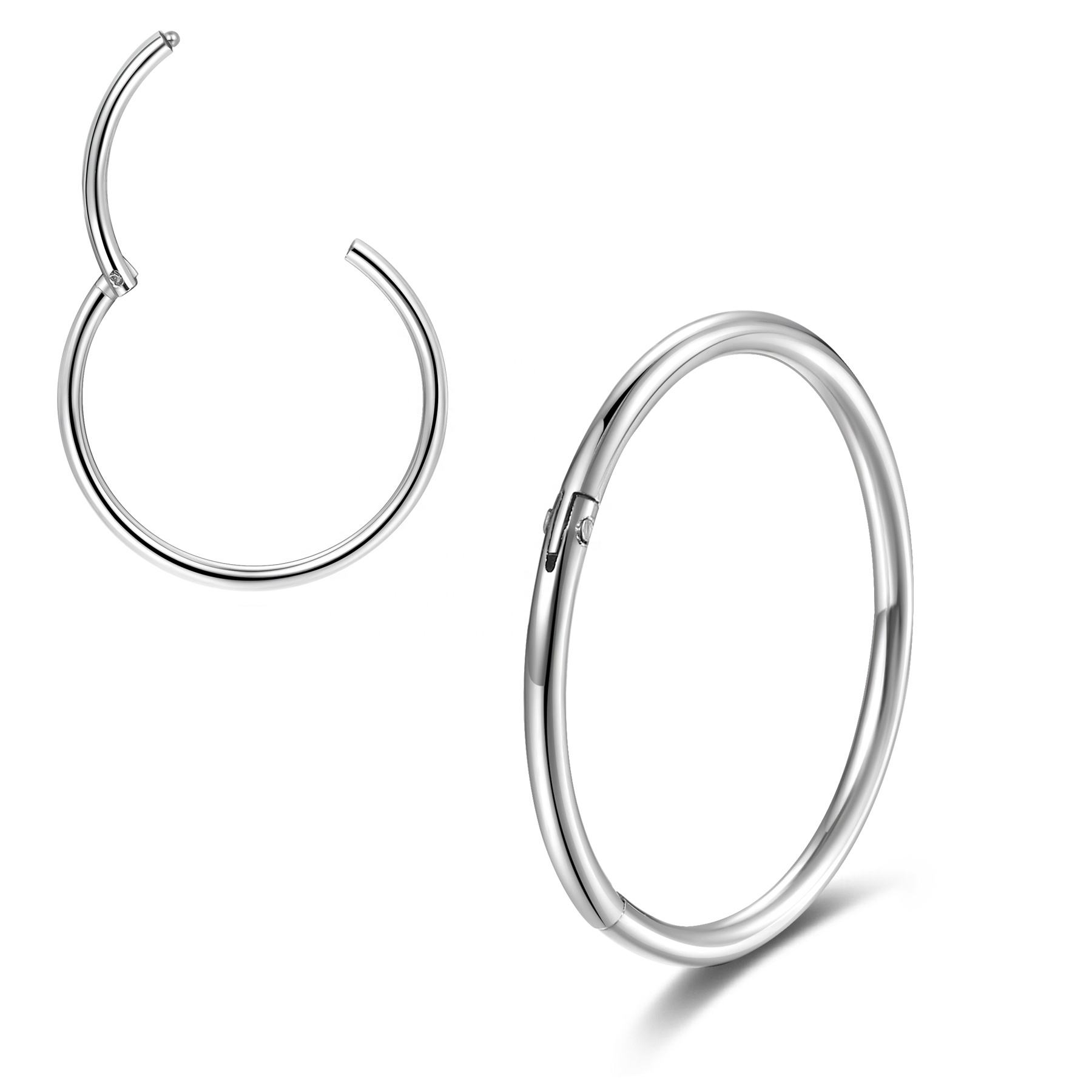 16/18/20g Cartilage Earrings Durable 316L Stainless Steel