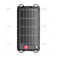 A18D GPS RTK 4G BT dudukan magnetis surya, baterai panjang 20000mAh IP68 tahan air pelacak suhu aset IoT