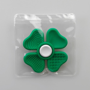 Food Grade Silicone Worry Stone <b>Fidget</b> Toys 6 <b>Pack</b> with Textured Surfaces and Clear Box for Quiet Sensory Play - Product Image 4