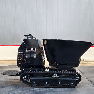 Kostenlose Lieferung Mini Crawler Dumper 1200kg mit Hydraulik system Dieselmotor Kompakt lader zum Verkauf - Product Image 4