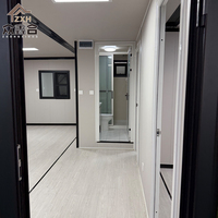 Maison préfabriquée moderne de luxe en conteneur, maison préfabriquée en conteneur maritime, maison en conteneur de Chine