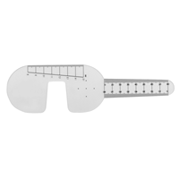 Hot Sale Optical Pupil Ruler Optometry PD Ruler PR018 Plastic Eye Distance Measuring Tool for Optician Clinic
