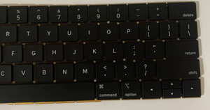 <span class=keywords><strong>Clavier</strong></span> espagnol SP Latin LA pour <span class=keywords><strong>Apple</strong></span> <span class=keywords><strong>Macbook</strong></span> <span class=keywords><strong>Pro</strong></span> Retina A1706 A1707 13.3 pouces 2016 2017 année ordinateur noir - Product Image 3