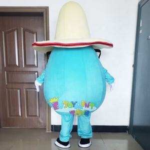 Sky Bule Couleur Fruits <span class=keywords><strong>Avocat</strong></span> Mascotte Costumes Fruits Costumes <span class=keywords><strong>D</strong></span>éguisements - Product Image 3