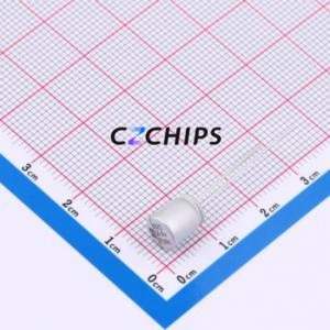 ตัวเก็บประจุแบบแข็ง NPLC0800E821MJTM แบบ Through-hole (THT), ขนาด D6.3xL8 มม. 820uF 20% 2.5V - Product Image 1