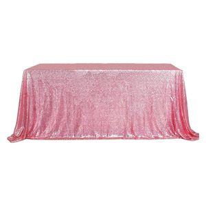 Purple Glitter Table Cloth Luxury Wedding Decoration Rectangle Sequin <b>Tablecloth</b> Cover for Event - Product Image 2