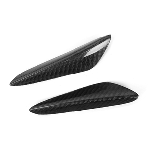 6/pz in fibra di carbonio <span class=keywords><strong>paraurti</strong></span> canard splitter per <span class=keywords><strong>Mercedes</strong></span> <span class=keywords><strong>classe</strong></span> <span class=keywords><strong>A</strong></span> A45 Pre-LCI 2014-2015 W176 <span class=keywords><strong>paraurti</strong></span> anteriore laterale W176 canard splitter - Product Image 5