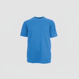 Nouveau T-shirt formel personnalisé à col roulé pour homme, vierge, imprimable, couleurs personnalisables, unisexe, numérique, respirant, séchage rapide - Product Image 1