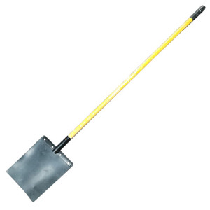 Pelle en acier de haute qualité 1.5 m manche en bois de frêne chauve-souris en caoutchouc ignifuge Basic Fire Swatter Rectangular - Product Image 1