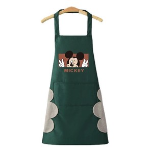 Tablier de cuisine Miaoke Fabrics Mickey, taille unique, imperméable, résistant à l'huile, sans manches, pour adultes, hommes et femmes - Product Image 4