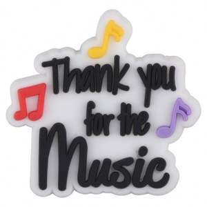 Abalorios de PVC para decoración de zuecos con diseño de la cantante británica <span class=keywords><strong>Mamma</strong></span> <span class=keywords><strong>Mia</strong></span>, accesorios para pulseras, venta al por mayor - Product Image 6