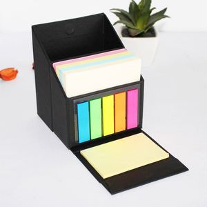 Nuevas Notas Adhesivas Magnéticas con Tapa Abatible, Creativas, de Colores, para la Escuela/Oficina, con Marcadores de PET y Caja, para Regalo Promocional de Papelería - Product Image 2