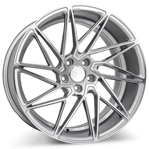 Jantes de voiture noires mates avec face usinée 17 18 19 <span class=keywords><strong>20</strong></span> 21 22 pouces 5x112 Monoblock Forgées pour Mercedes-Benz - Product Image 3