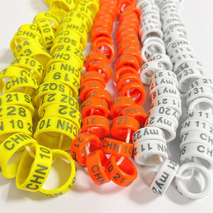 Anillas Canarc Originales <span class=keywords><strong>para</strong></span> Aves, Anillas <span class=keywords><strong>para</strong></span> Palomas con <span class=keywords><strong>Nombre</strong></span>, Anillas <span class=keywords><strong>para</strong></span> Patas de Pinzones y Canarios, Anillas de Plástico <span class=keywords><strong>para</strong></span> Aves de 8 mm - Product Image 6