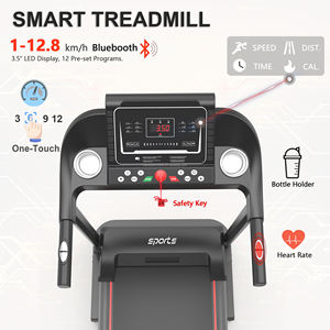 Cinta de Correr Eléctrica Plegable <span class=keywords><strong>Trendyol</strong></span> para Gimnasio en Casa, Kosu Bandi Katlanabilir, Kosu Bantlari, Yuruyus Bandi - Product Image 4