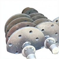 Roue centrale durable en fer forgé de type glissant pour concasseur à marteaux, pour l'exploitation minière, avec des performances longue durée