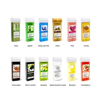 Cartouches de cire roll-on 24 saveurs à marque privée – Cire dépilatoire douce en rouleau pour l'épilation du corps, du visage et du maillot – Usage professionnel en salon et à domicile – OEM