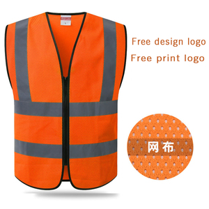 Promotion personnalisé bleu rouge Orange <span class=keywords><strong>gilet</strong></span> de travail de sécurité avec bandes réfléchissantes <span class=keywords><strong>gilet</strong></span> réfléchissant pour Construction cyclisme moto - Product Image 2