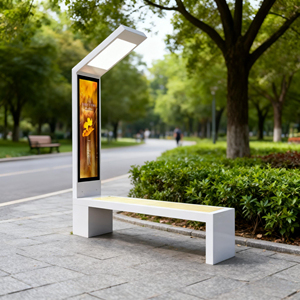 เก้าอี้โซลาร์เซลล์คุณภาพสูง โครงโลหะทันสมัย ใช้พลังงานแสงอาทิตย์ เหมาะสำหรับสวนกลางแจ้ง เฟอร์นิเจอร์เก้าอี้โซลาร์เซลล์ - Product Image 2