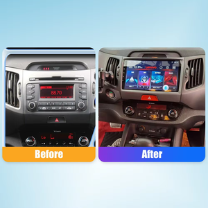 Estéreo para <span class=keywords><strong>Auto</strong></span> de 9 Pulgadas para Sportage 3 2010-2016, Compatible con Carplay y Android <span class=keywords><strong>Auto</strong></span>, GPS Integrado, WIFI, USB, BT, FM, Pantalla Dividida, Navegación - Product Image 4