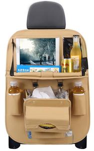 Organizador de asiento de coche de cuero PU, con bolsillo para basura, Universal, novedad, 2019 - Product Image 5