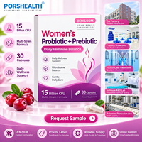 Capsules Probiotiques OEM pour Femmes avec Canneberge 15 Milliards pour l'Équilibre Féminin, le Bien-être Digestif et le Soutien à la Ménopause – Marque Privée