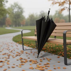 Parapluie de golf double auvent de luxe à protection UV, personnalisable avec logo sur mesure – Offre spéciale - Product Image 4