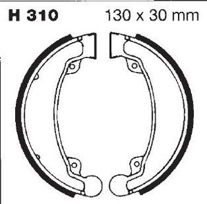 ชุดเบรก <span class=keywords><strong>CD125</strong></span>คู่สำหรับมอเตอร์ไซค์250 CB125อะไหล่รองเท้าเบรกสำหรับถนน - Product Image 6