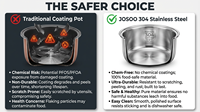 Cuisinière à riz IH sans revêtement, sans aluminium, cuve en acier inoxydable 304, multicuiseur 8-en-1, logo personnalisé OEM