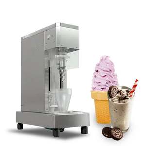 Mélangeur Commercial Professionnel pour Gelato Frais, Yogourt Glacé et Crème Glacée, avec Fonction de Mélange en Spirale et de Préparation de Fruits Entiers - Product Image 2