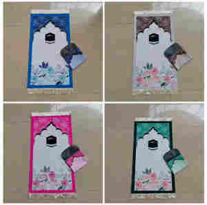 Gran oferta, alfombrilla de oración de bolsillo para niños, alfombrilla de oración árabe para niños, alfombra de oración islámica para regalo musulmán - Product Image 2