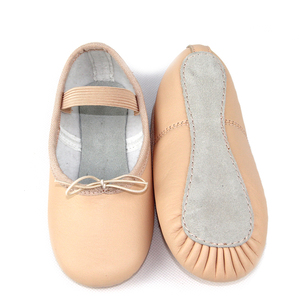 Zapatillas <span class=keywords><strong>de</strong></span> <span class=keywords><strong>Ballet</strong></span> <span class=keywords><strong>de</strong></span> Cuero Suave <span class=keywords><strong>de</strong></span> Primera Calidad, Directas <span class=keywords><strong>de</strong></span> Fábrica, Color Rosa/Negro, para Bailarines Adultos/Niños, Cuatro Estaciones, JW - Product Image 4