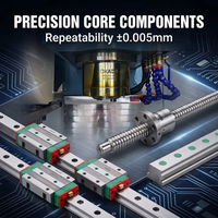 Mesin Penggilingan CNC Vertikal VMC1370 dengan Jarak Tempuh 1300mm, Pusat Pemesinan 3 Axis, Bersertifikasi CE TUV untuk Pembuatan Cetakan