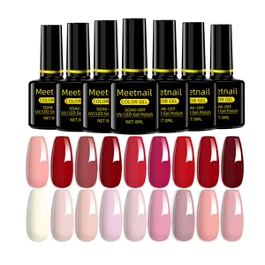 Esmalte de Gel con logotipo personalizado, esmalte de Gel Oem, venta al por mayor, muestra gratis, botellas privadas