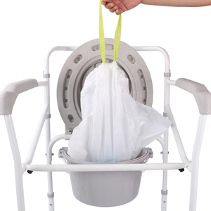 Tas Liner Commode orang tua dan sakit untuk Toilet portabel, mangkuk Bedpan atau alas kursi pispot plastik kedap air dan bocor - Product Image 5