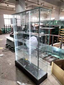 Vitrina de Vidrio Templado Personalizada de Visión Completa en Oferta, Moderna Vitrina de Exhibición de Vidrio - Product Image 2