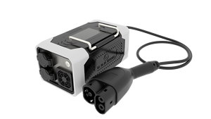 Nuevo descargador 3,5/5kw V2L puede cambiar la pistola de carga vehículo <span class=keywords><strong>el</strong></span>éctrico portátil EV descargador V2L con CCS CHAdeMO Tesla Type2 - Product Image 3
