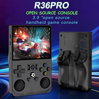 Console de Jeu Arcade Portable R36 Pro 2025 Écran 3,5 Pouces Rétro Résolution 640*480 Lecteur de Jeux 64 Go Stockage Classique R36S