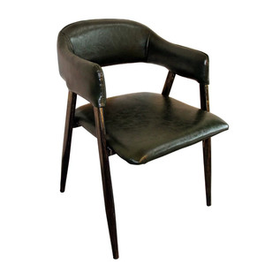Conjunto de Mesa y Sillas para Cafetería Comercial, Muebles Vintage para Restaurante, Material PU, Diseño Verde Personalizable para <span class=keywords><strong>Restaurantes</strong></span> y Bares - Product Image 6